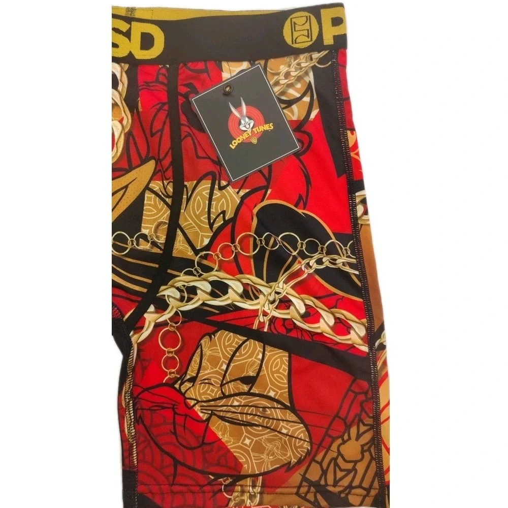 PSD Boxer Briefs Moisture-Wicking‎ Looney Tunes Luxury Size Medium